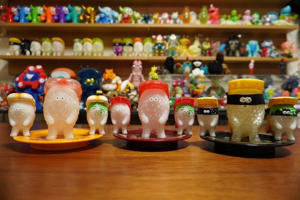 sofubiman's tweet photo. 新宿outsideFestivalにてお迎えしたディープフリーズ！！

Figure Collection 2も楽しみ😎

今回はシークレット梅を当てて非売品ソフビに挑戦したい🍣

#寿司怪獣 #スシエルエー　#寿司LA  #sofubi #sofuvitokyo #sofubitoys https://t.co/sYA4zZ0Yr6