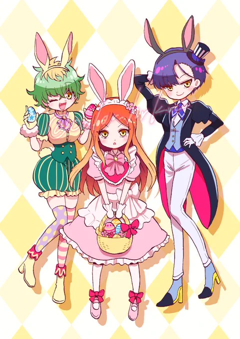 今日は #イースター (再掲です)#帝乃三姉妹は案外チョロい#帝乃三姉妹 