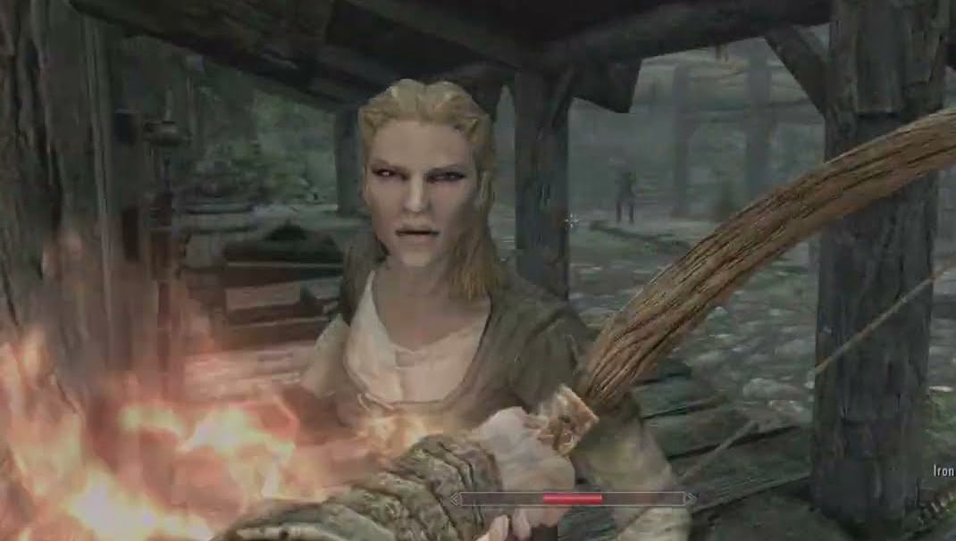 AlecHGaritano's tweet photo. #Skyrim #AlecGaritano #EvilLady https://t.co/5gen05DrYd