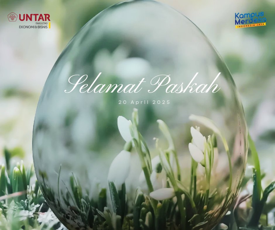 Selamat Paskah 
Semoga kenaikan Kristus membawa kekuatan dan harapan baru