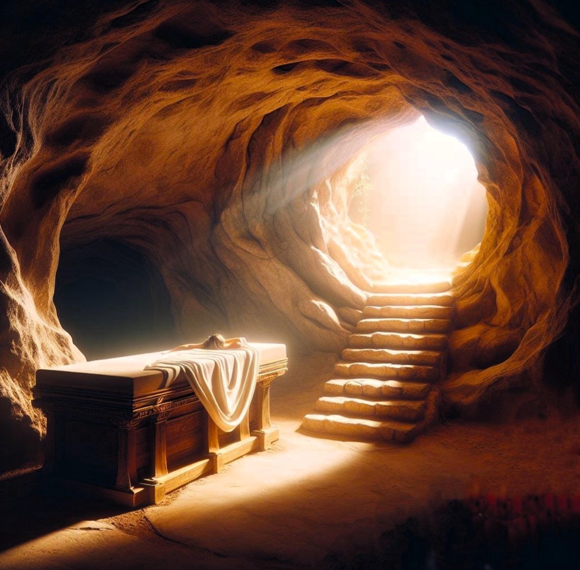 SoulWorkMSW's tweet photo. He is Risen!!
Jesus lives!
He overcame death
And the grave, 
Rejoice for you are saved! 

All glory to God!! https://t.co/2Yn47izl0c