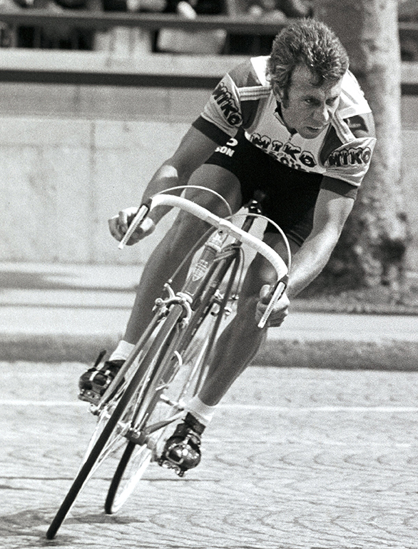Sad news that Barry Hoban has passed away, he was a genuine legend from the glory days of old, and a hero to so many future pros'. He was the first British cyclist I photographed in a Tour de France, in 1977, and I'm extremely glad to have this one image of the man in action. RIP