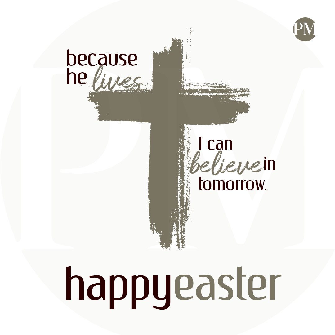 PR_Merchants's tweet photo. Wishing you a Happy Easter from PM. May the significance of the cross and the promise of His resurrection bring renewal to your spirit.Because He lives,hope prevails,and we can look towards tomorrow with steadfast faith and grateful hearts.
#HappyEaster #HeLives #PaperMerchant https://t.co/lU4jOWlc24