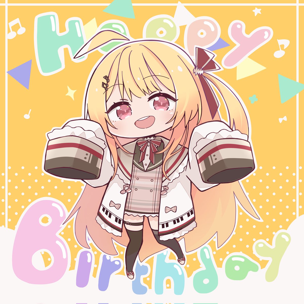 「まとめええええええ誕生日おめでとおおおおお!#Artnose 」|icon315のイラスト