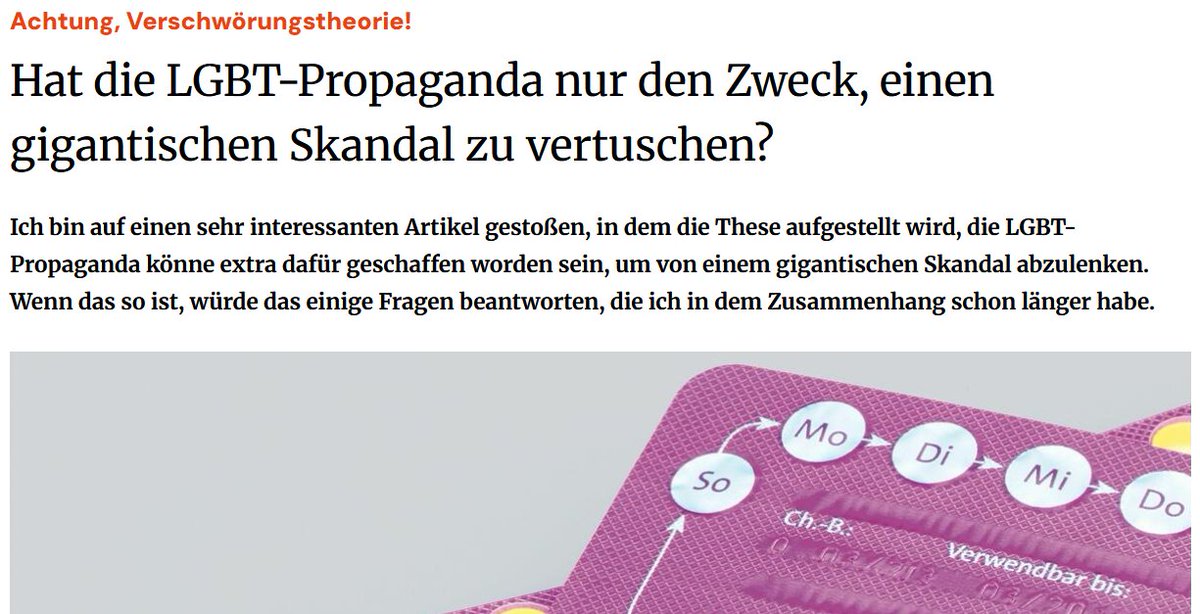 elkeniederwald's tweet photo. Jahrelange Beschäftigung mit #Wasserfilter hat mich das schon lange vermuten lassen! Wie sollten #Kläranlagen #Hormone & #Medkamente filtern können? #LGBTQ+, nur eine der großen Lügen. https://t.co/Kw2ct9gyFo https://t.co/zBf7RiLHXG