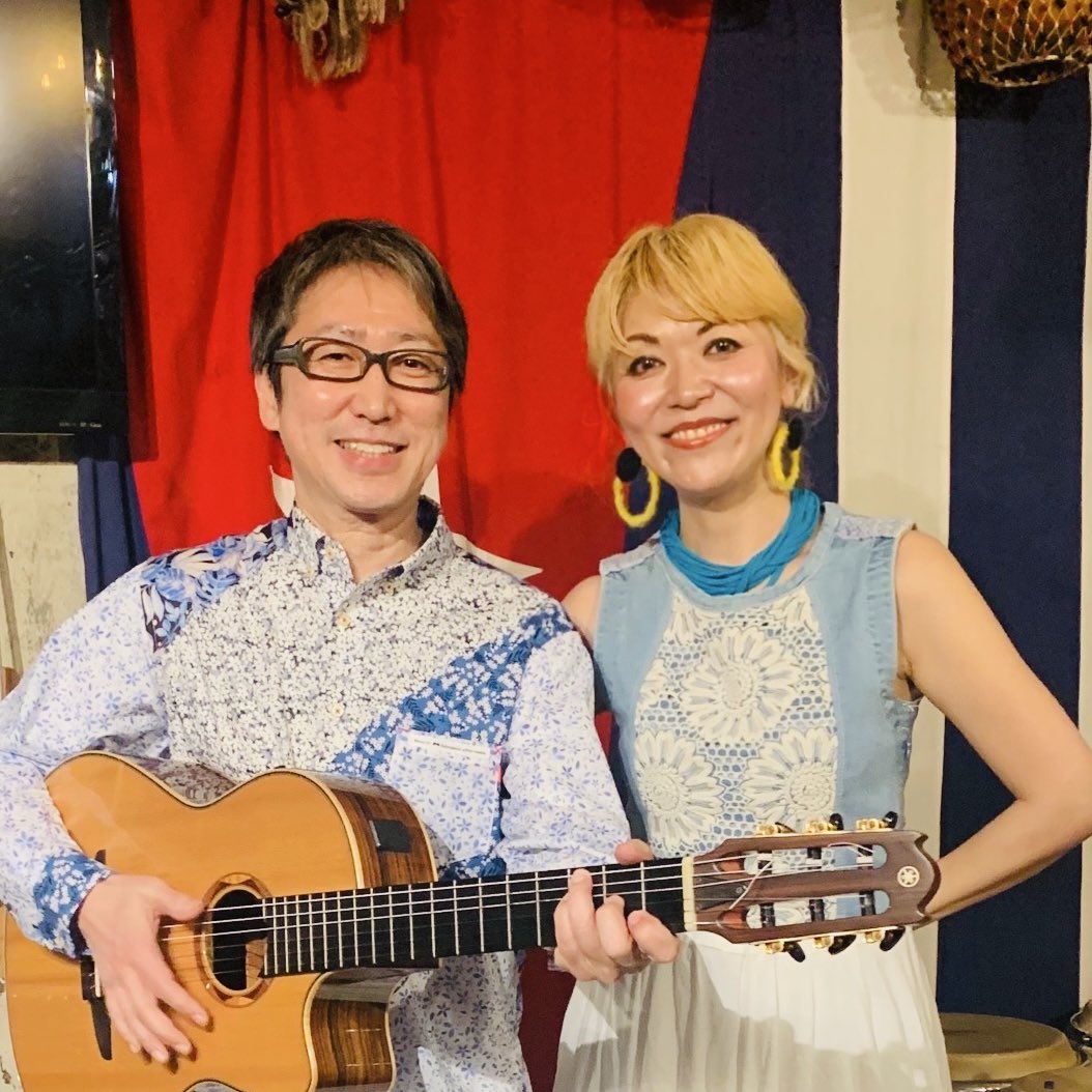 たーーーーーんのしかったー🥰
4.18 茂文太ライブ
お越しくださった皆さま
ムチャスグラシャスです！

ウエキ弦太 Gt, Vo
SHIBU Vo

次回は8/1(金)に決定！
下北沢ボデギータにて再演です！