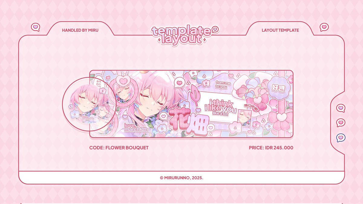 mirurunno's tweet image. 💬 retweets are appreciated! 🤍

halo, aku ada 2 template layout 2D yang bisa ditake langsung melalui DM! price as stated on picture, untuk detail lebih lanjut aku jelaskan di tweet selanjutnya ya. thank you! 🫶🏻

#zonauang