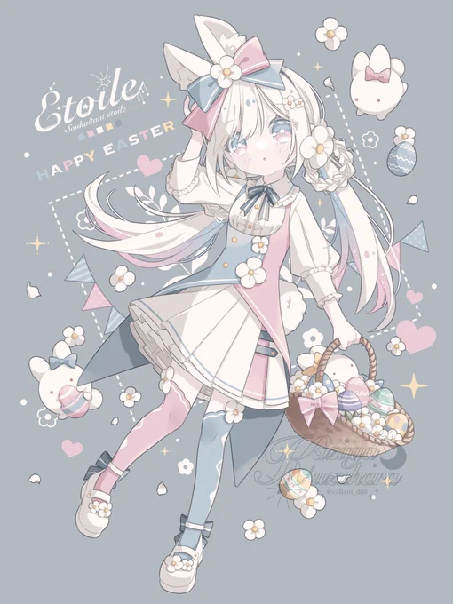 Happy Easter2025#一次創作 #ねがいぼしのエトワール #イースター2025 