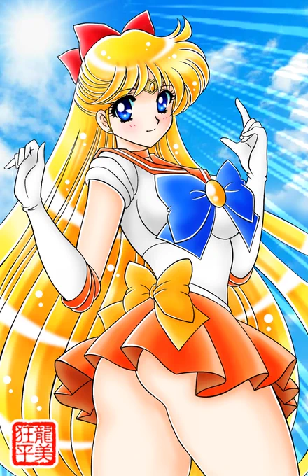 セーラーヴィーナス再掲載去年の夏以来普通の絵を描いてないので、自分の絵柄を忘れそうになってました忘れないようにまたちょっと書き溜めてます#セーラーヴィーナス 