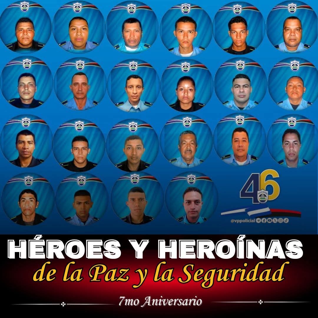 Su sacrificio no será olvidado.

En cada paso que damos hacia un futuro más justo y pacífico,llevamos su memoria como estandarte. 

Que su entrega inspire unidad,respeto y amor por nuestra tierra.

¡Gloria eterna a nuestros Héroes De La Paz¡
#UnidosEnVictorias