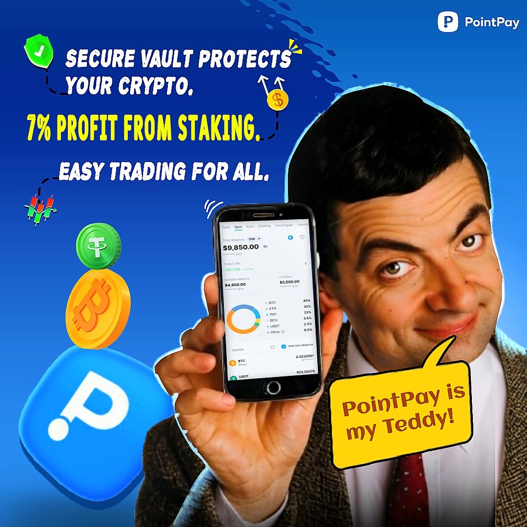 Bishnub34's tweet photo. π§ΈBean says, choose PointPay! @PointPay1 #ChoosePointPay (Design by meπ¨βπ¨) https://t.co/fulV7mpANh
