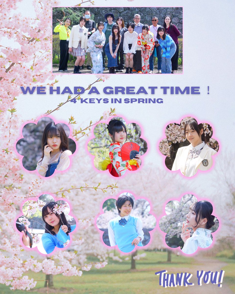 4KEYS2023's tweet photo. \御礼/
昨日は、当撮影会にご参加頂きありがとうございました☺🌸
至らない点があったと思いますが、皆様のお力をお借りして無事終了する事ができました🌟
本当に感謝しております📷
引き続き「4×KEYS」をよろしくお願いします🩵💛
#4xkeys #撮影会 #撮影会モデル https://t.co/7LxM6wNOSY