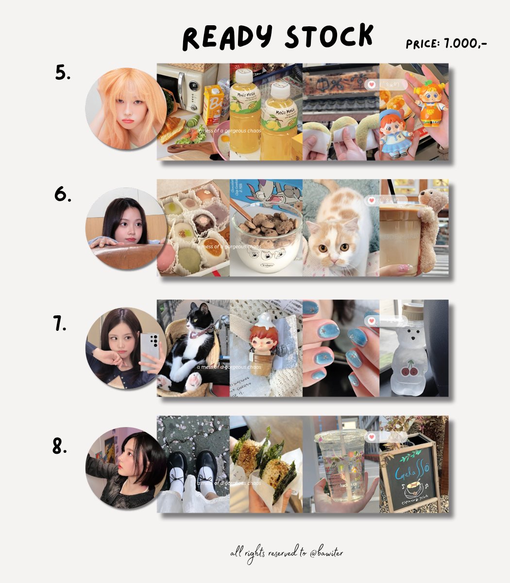 rts are appreciated 🕊

halo aku membawa 26 layout ready stock gg dan juga open request katalog baruku yumiko. ada ningning, winter, carmen dan jiwoo (scroll ke bawah buat chara lain) 🦢🤍

#zonauang