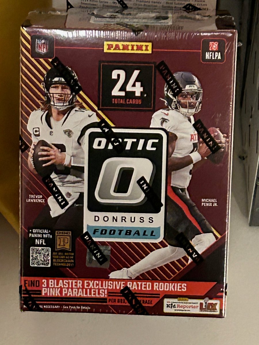 Card Purchaser (@cardpurchaser) on Twitter photo Who wants a free 2024 Optic NFL blaster box?
Just follow <a href="/CardPurchaser/">Card Purchaser</a> and repost this post!
Winner drawn 4/22 at 9pm central! US shipping please! Scroll my feed daily. For the fastest restock notifications check the link in my bio. Who wants a free 2024 Optic NFL blaster box?
Just follow <a href="/CardPurchaser/">Card Purchaser</a> and repost this post!
Winner drawn 4/22 at 9pm central! US shipping please! Scroll my feed daily. For the fastest restock notifications check the link in my bio.
