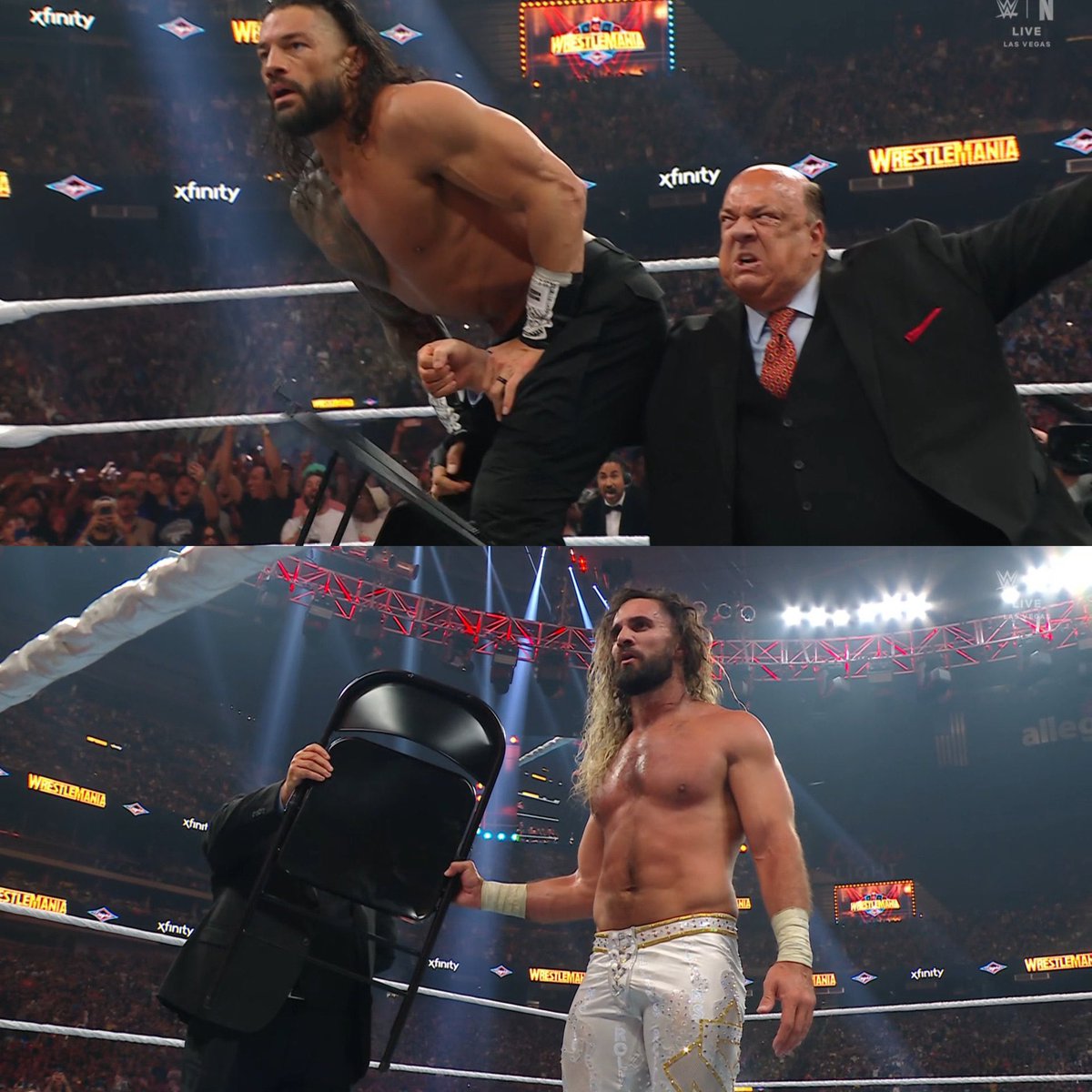 ArkSamKnight's tweet photo. There is so much I could say about this Main Event but at its core it boils down to…….I LOVE WRESTLING!!! #WrestleMania41 https://t.co/evhHIEmOOH