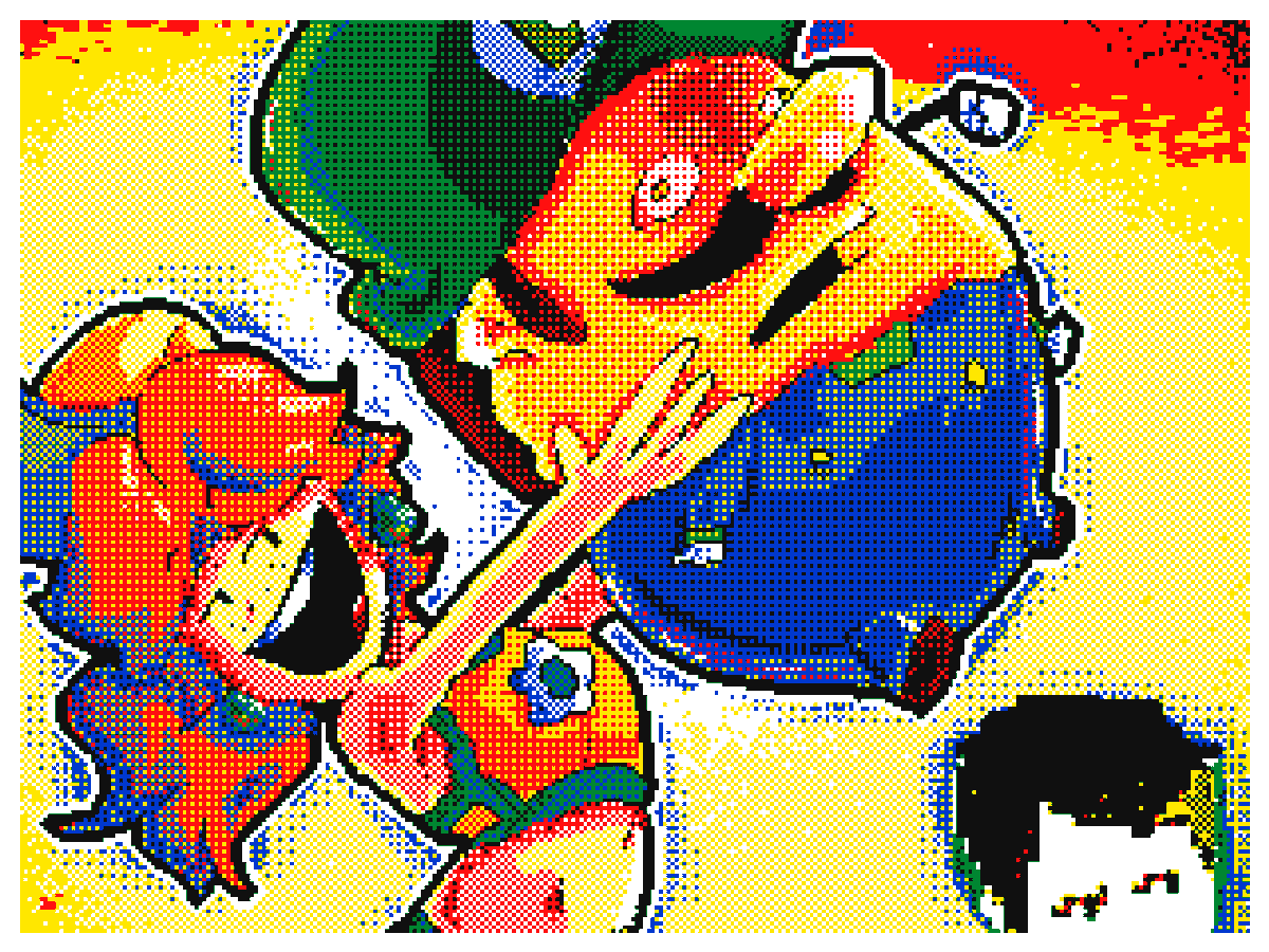 Nintencom's tweet photo. Daisy looks very happy with her Luigi plush WAIT WHOS THA- 
 
#art #commissions #flipnote #Daisy #FlipnoteArt #FlipnoteStudio #Flipnote3D #FlipnoteStudio3D https://t.co/MylRGopbwd
