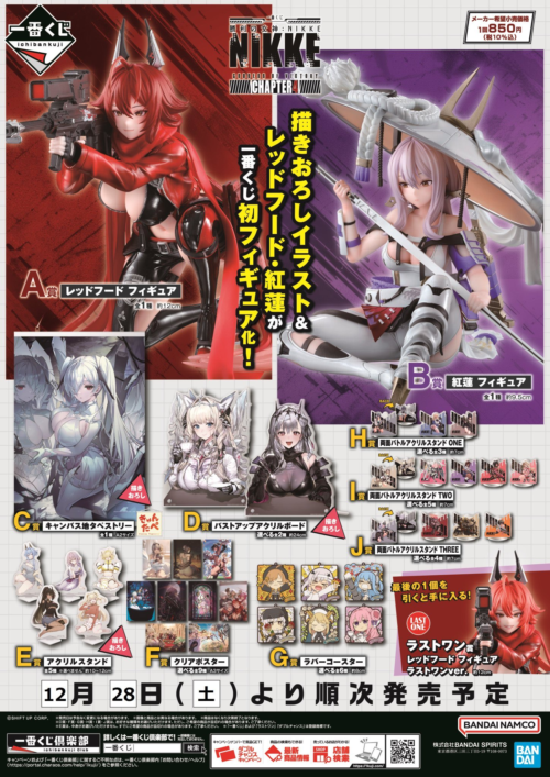一番くじ 勝利の女神：NIKKE CHAPTER5 が2025年8月に発売！メガニケの