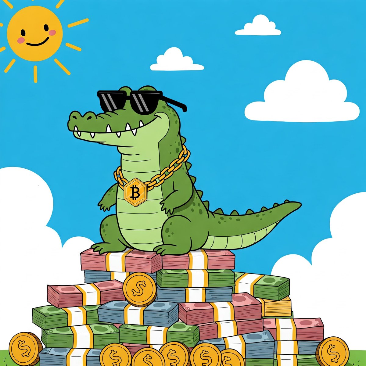 solanagatorcoin's tweet photo. This gator's not sharing... unless you're holding! π Let's all bask in the sunny crypto vibes. βοΈππΈ #CryptoCommunity #gatorcoin #Web3 https://t.co/3Q4pRfnDS6