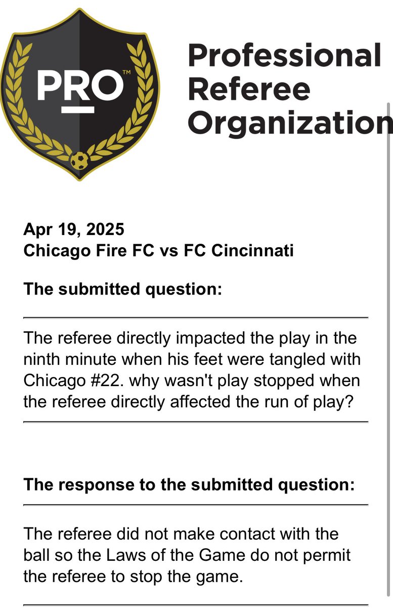 JoeChatz's tweet image. Chicago Fire vs FC Cincinnati pool reporter question part 1 #cf97 #VamosFire #FCCincinnati