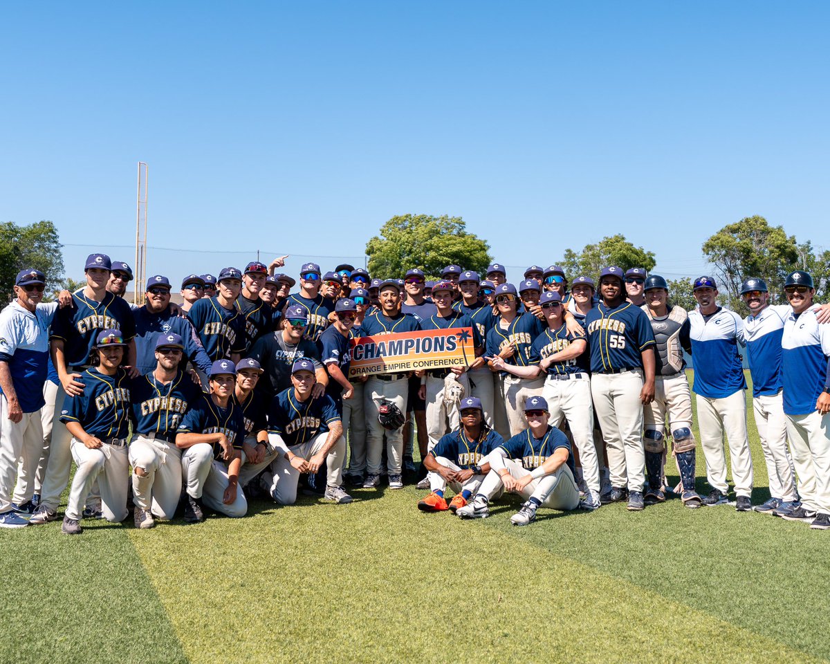 Cypress College Baseball tweet media