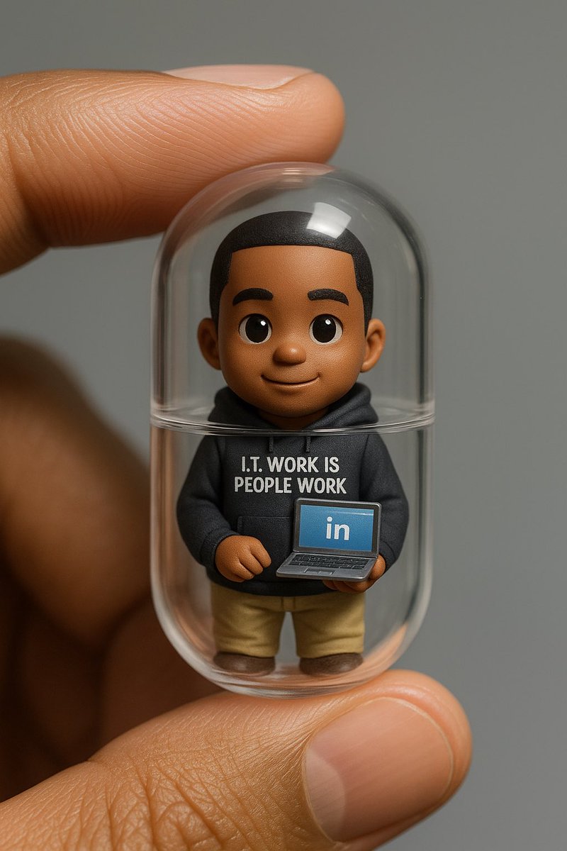 brwneyedsoulman's tweet photo. Got this creative idea from Sanchit Shangari about ai generation of a Chibi.  Varying mileage b/c of #freemium

#TechSupport #InformationTechnology #HelpDesk #EndUserSupport #TechCreatives #ITWithPersonality #TechStorytelling
#TechCollectibles #ITWorkIsPeopleWork #TechSwag https://t.co/JLIT9Oe3Lr