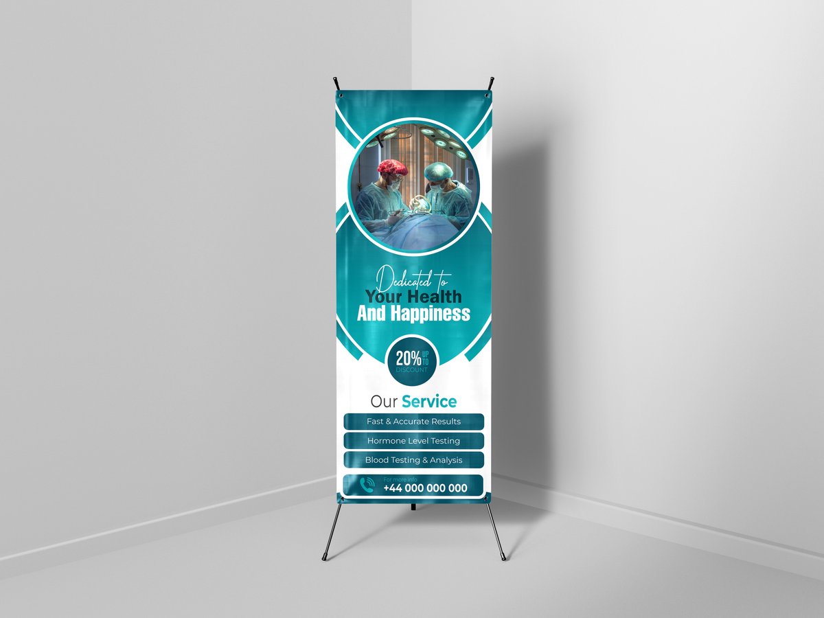 grafinux's tweet image. 𝐔𝐬𝐞 𝐚 𝐬𝐭𝐫𝐢𝐤𝐢𝐧𝐠 𝐫𝐨𝐥𝐥-𝐮𝐩 𝐝𝐞𝐬𝐢𝐠𝐧 𝐭𝐨 𝐫𝐞𝐚𝐜𝐡 𝐧𝐞𝐰 𝐡𝐞𝐢𝐠𝐡𝐭𝐬.

𝗟𝗲𝘁’𝘀 𝗺𝗮𝗸𝗲 𝘆𝗼𝘂𝗿 𝗯𝗿𝗮𝗻𝗱 𝗶𝗿𝗿𝗲𝘀𝗶𝘀𝘁𝗶𝗯𝗹𝗲 — 𝗰𝗼𝗻𝘁𝗮𝗰𝘁 𝗺𝗲 𝘁𝗼𝗱𝗮𝘆!
+880 1628437141 

#healthcare #MedicalBranding 
#custombannerdesign #rollupbanner