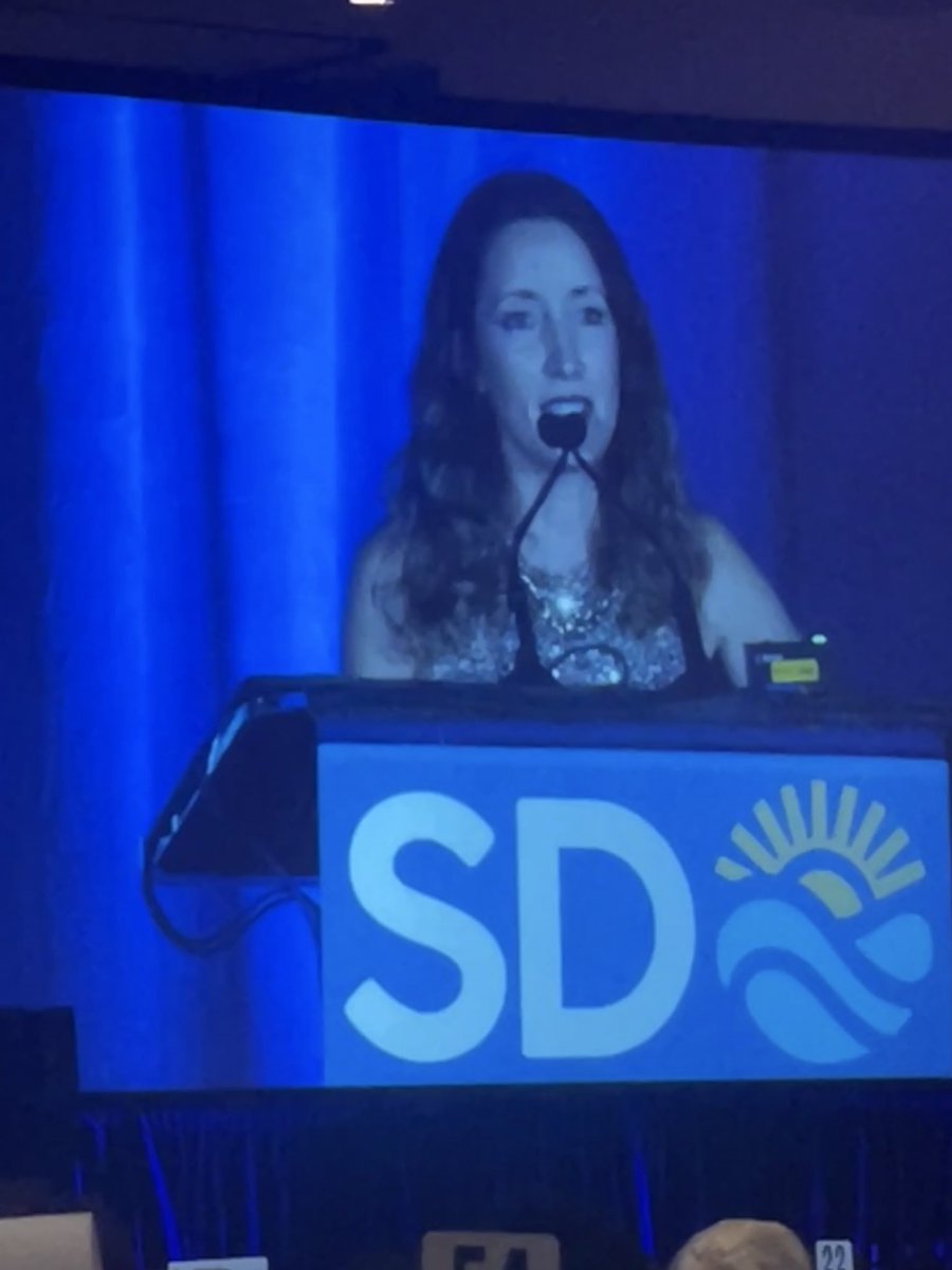 Many thanks to Chula Vistan <a href="/jeanguerre/">Jean Guerrero</a> for speaking to us #SanDiego tonight about the challenges we’re facing under this unjust, authoritarian regime