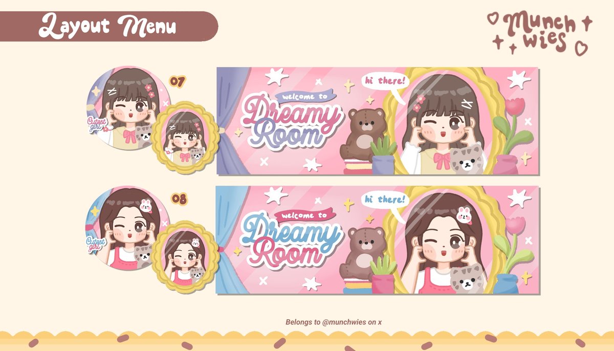munchwies's tweet image. Help rt please?

Haiii! 🍳 Aku bawain layout ready stock chibi gemes nih, udah siap jemput langsung via DM yaaa! 💌🧸 dengan 30k/each udah bisa bawa pulang anak kecil imut iniii! free retext, detail lainnya checkie ALT! Makasiii banyak! 🥛🍪

#zonauang
