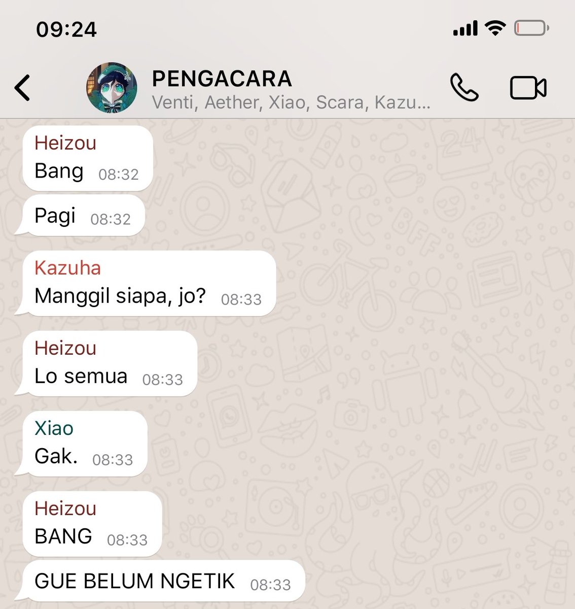 kafferinews's tweet photo. #GenshinImpact / #GI local au. 

—00.2 Makan siang bareng (?) 
ANEMO BOYS (6REEZE) 

© kafferinews https://t.co/TOzaAwO5Dq