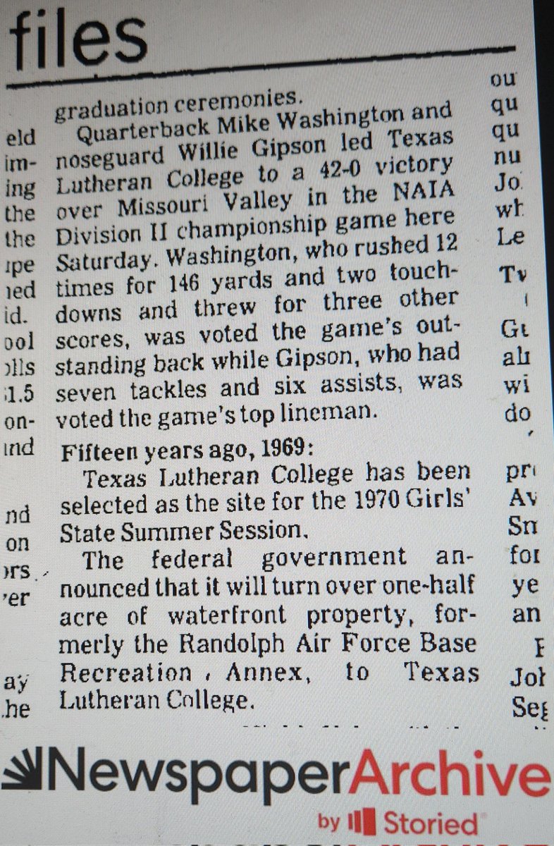 50 Years of Erased Excellence
 No Photo, No Mention, No Honor
#66 Willie Gipson is the true '74  &amp;  '75 TLU NAIA Football MVP.
Minority excellence  deserves recognition. History must reflect the TRUTH!
<a href="/tluathletics/">TLU Bulldogs</a> <a href="/TLUAlumni/">TLU Alumni</a> <a href="/TLU/">Theresa Lu</a>   #justice #Captains #HallOfFame #honor