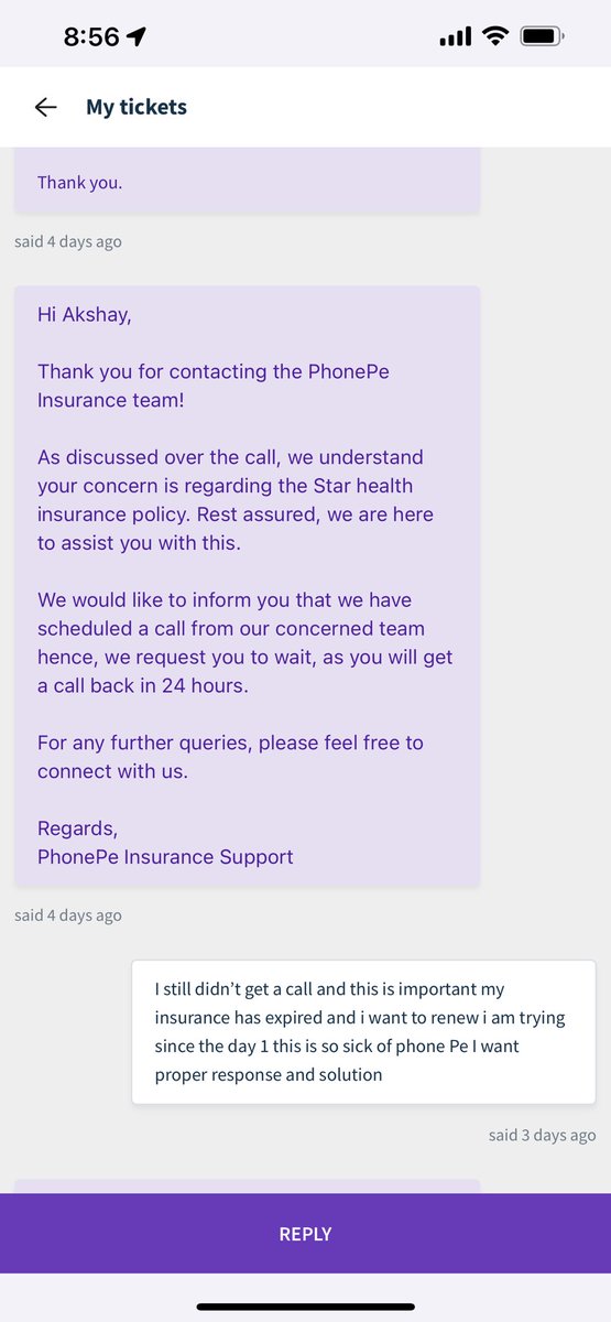 Akshay_amk's tweet photo. So pathetic  insurance got expired and there is no option called renew it’s been 5days my insurance got expired and i am not able to renew , i am trying to contact support team and they are least bothered no response @PhonePeSupport @PhonePe @_sameernigam @rahulchari9 https://t.co/sJA2mHpgdZ