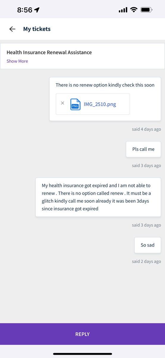 Akshay_amk's tweet photo. So pathetic  insurance got expired and there is no option called renew it’s been 5days my insurance got expired and i am not able to renew , i am trying to contact support team and they are least bothered no response @PhonePeSupport @PhonePe @_sameernigam @rahulchari9 https://t.co/sJA2mHpgdZ
