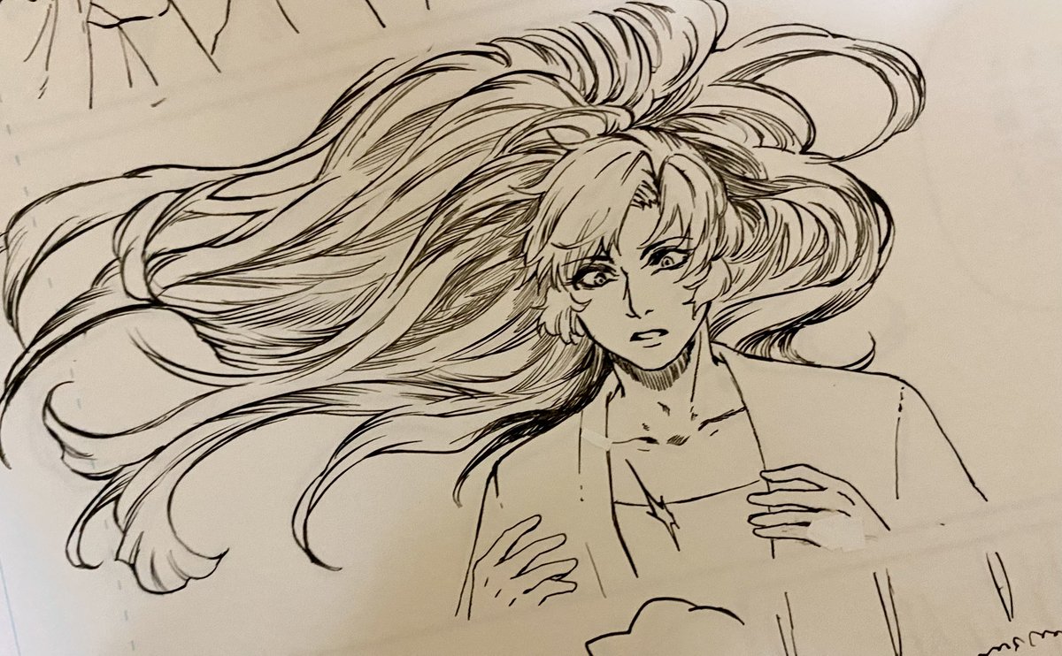 私の癖にしか考慮してない伊作の髪のペン入れ
アナログじゃないと描けない 
