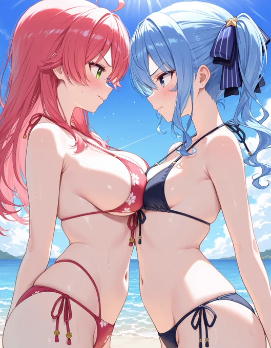 みこちvsすいちゃん 勝つのはどっち!? #ホロライブ