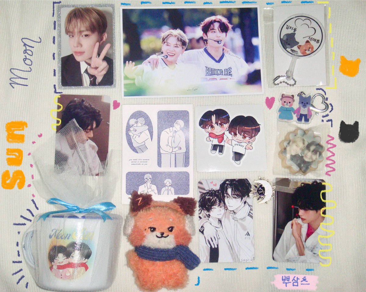 went home with these cuties >•<
tysm 🤍 
<a href="/ppusamzproject/">PPUSAMZ PROJECT</a> 
@MattchyuSeok <a href="/Miaow31/">Meong 🦊</a> <a href="/minumtehtarik/">minumtehtarik • biggle 63</a> <a href="/mattchufangirl/">Chérie 🦊 + 🐈‍⬛ ༘⋆</a> <a href="/PAN1CROSE/">●˙^˙●</a> <a href="/shuumashu/">vivi</a>