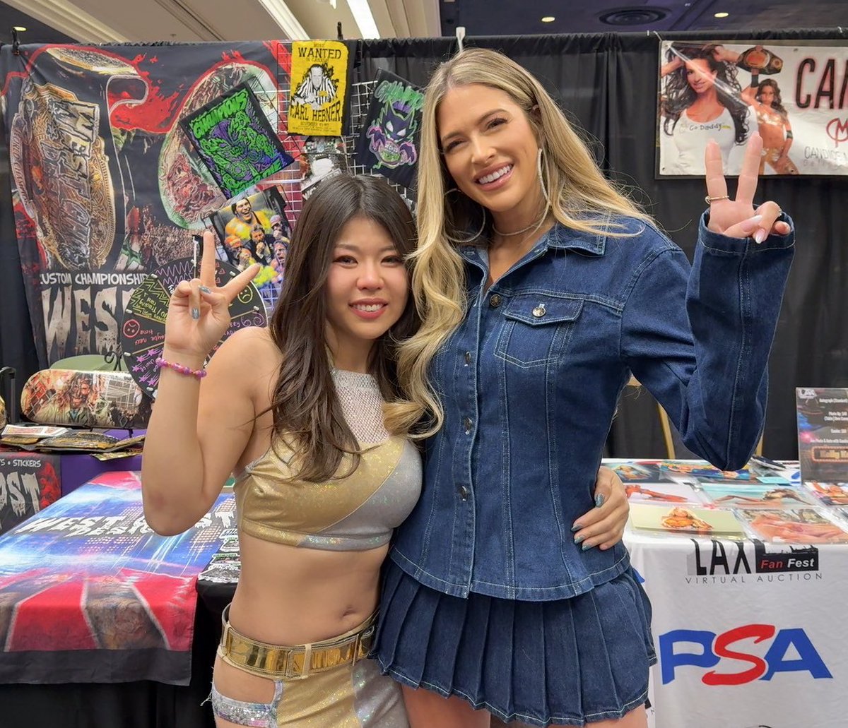 It was like a dream 😭😭😭😭😭
I longed for Kelly Kelly and became a professional wrestler, and I finally met her today!!

I love you even more when I meet you, and my longing has become stronger!!

I have a memory that I will never forget🫶

 #kellykelly #WWE
 #葉月 #HAZUKI