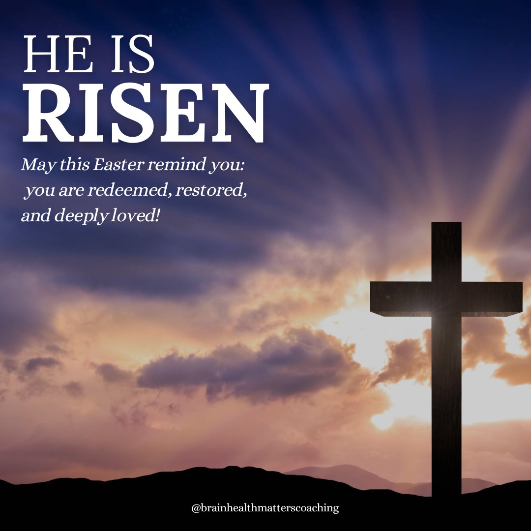 GidenkoYelena's tweet image. He didn’t just rise from the grave—
He rose to meet you where it still hurts.

Whatever you’re carrying, you’re not carrying it alone.

He is risen.
And He’s still rising in you.

#HeIsRisen #EasterHope #FaithAndFunction #WomenOfFaith