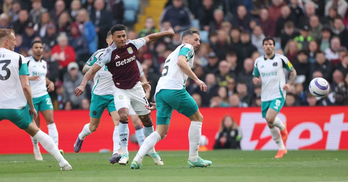Aston Villa 4-1 Newcastle United (Premier League) 2025.04.19 All Goals
