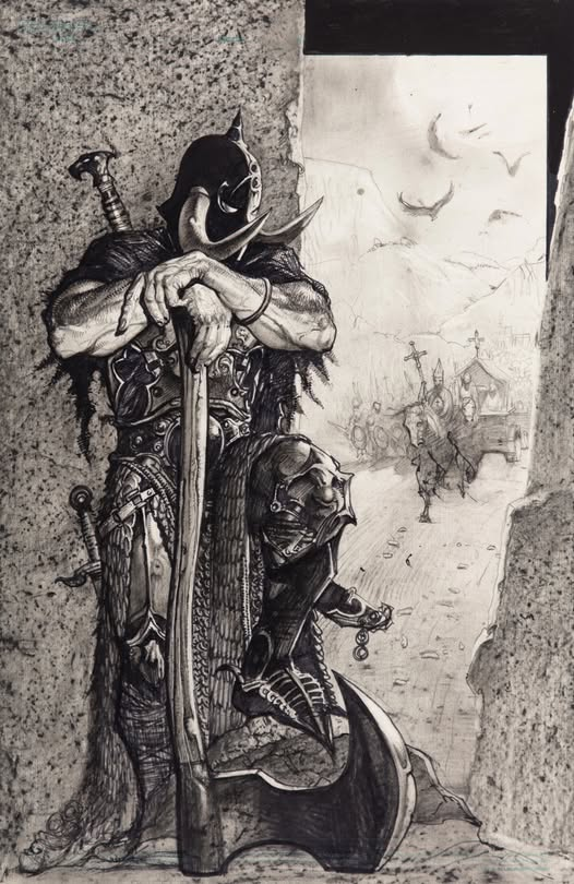 fabiaschi's tweet photo. Death Dealer by Simon Bisley https://t.co/5jjxpP5NbN