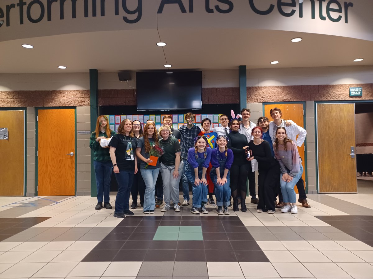 Just like that the cast &amp; crew have taken their final bow!  To the seniors: Thank you for being great role models and for being wonderful human beings.  I truly love each one of you and cannot thank you enough for all the time you have put in to making the Theater a specal place.