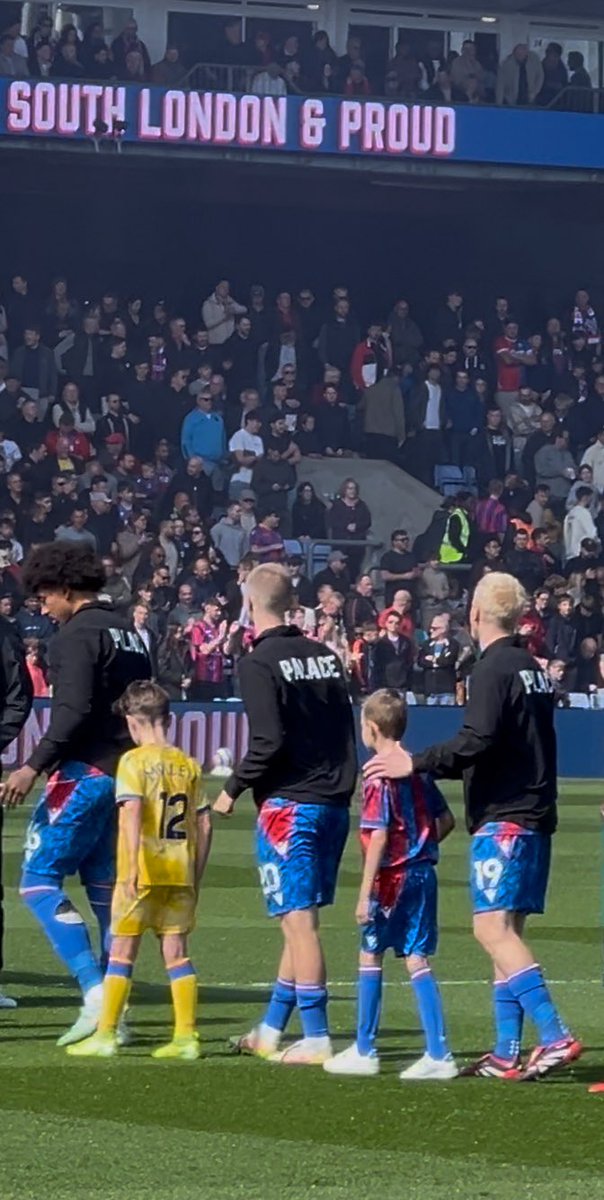 GSwagsta's tweet image. My son you make me so incredibly proud, yesterday you walked out as mascot, no ear defenders just embracing the moment. You are AMAZING ❤️💙 you are a true example of not letting a disability stop you doing what you love. Will Hughes amazing with my boy #cpfc #cpfcfamily @CPFC 🫶🏻