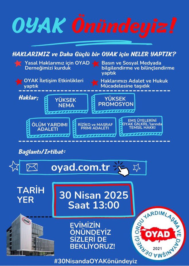 #30NisandaOYAKÖnündeyiz