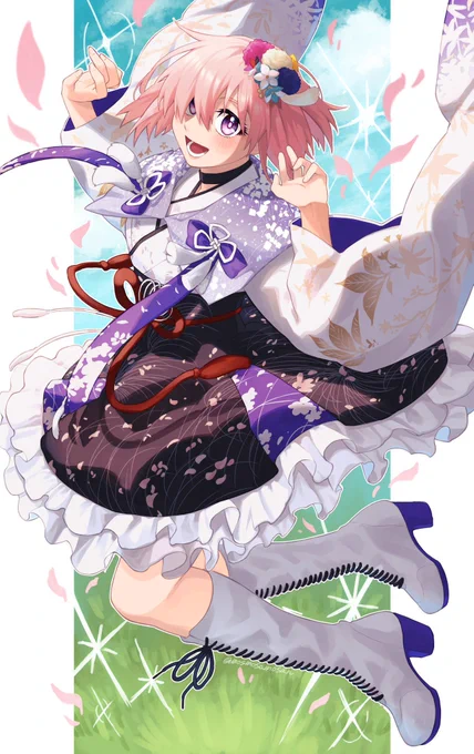 #なんでもいいから俺の描いたマシュを見ろ