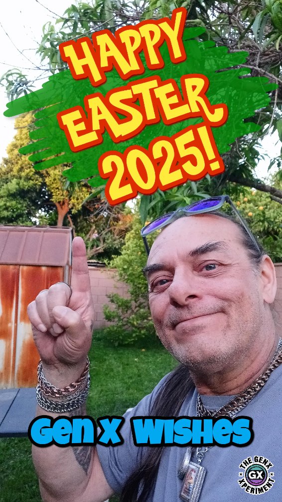 Dethtripper's tweet photo. HAPPY EASTER, EVERYONE! What's on your EASTER ADVENTURE LIST? https://t.co/ig7LJgMaa2 via @YouTube #Happy Easter #Easter Wishes #SpringActivities #MidlifeReflection #TomorrowsPlans #JeromeRubio #GenXXperiment #YouTubeShorts #GenerationX #GenX #TomorrowsAdventure https://t.co/aF16E9DUex