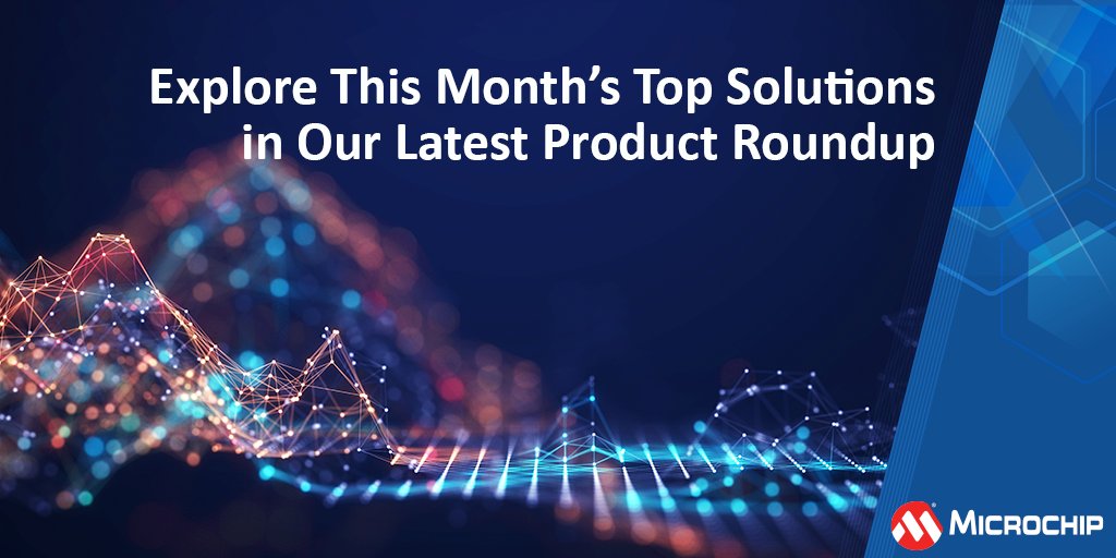 MicrochipTech's tweet image. Discover a selection of our latest products, reference designs and software solutions in our product roundup. Learn how these innovations can take your design to the next level: mchp.us/42e0Yz1. #EmbeddedSolutions #Semiconductors