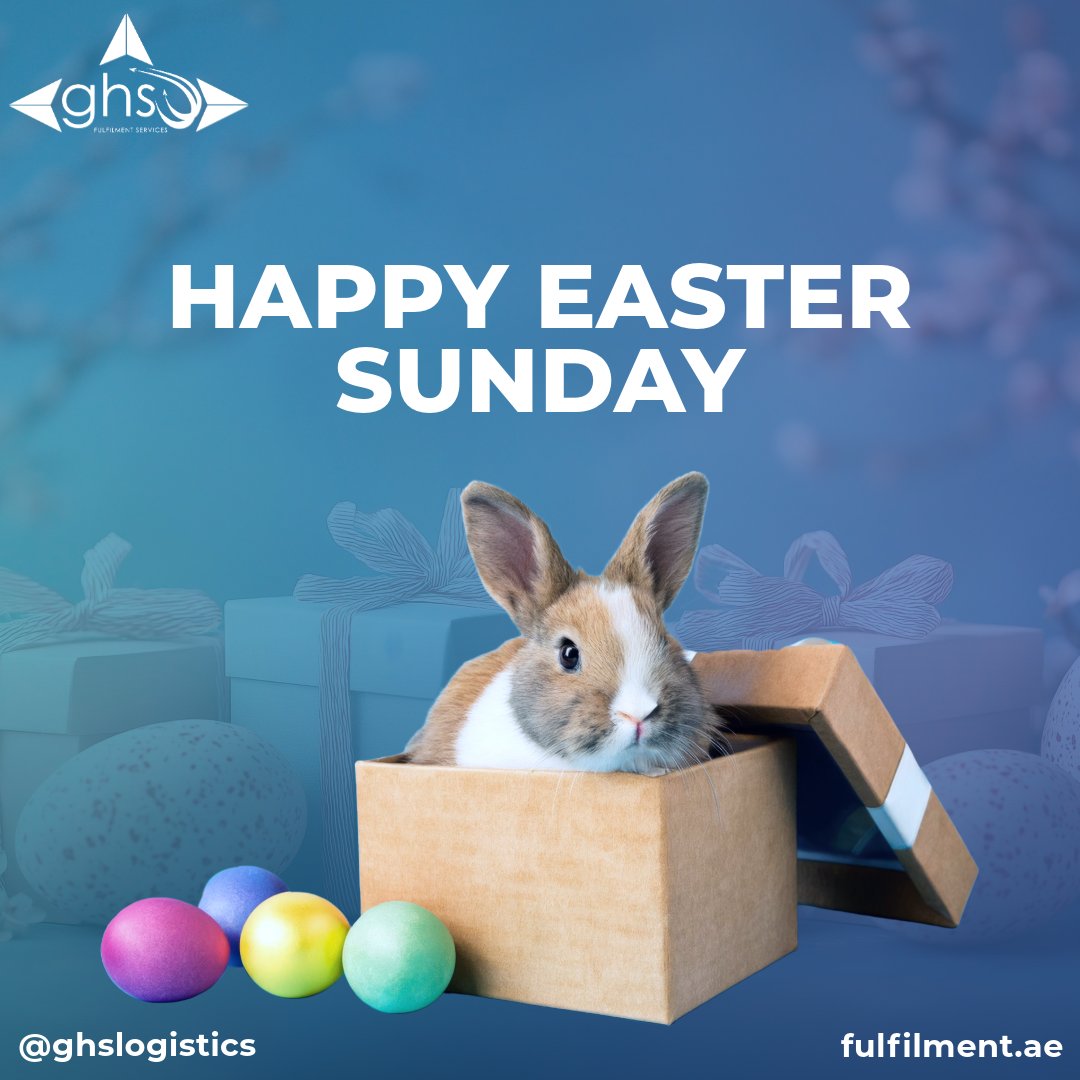 ghslogistics's tweet photo. Happy Easter to you and your loved ones! Have an egg-stra special day!

#GHS #GHSLogistics #UAE #HappyEaster #Easter #EasterSunday #HappyEaster2025 https://t.co/8Guz8UJL0E