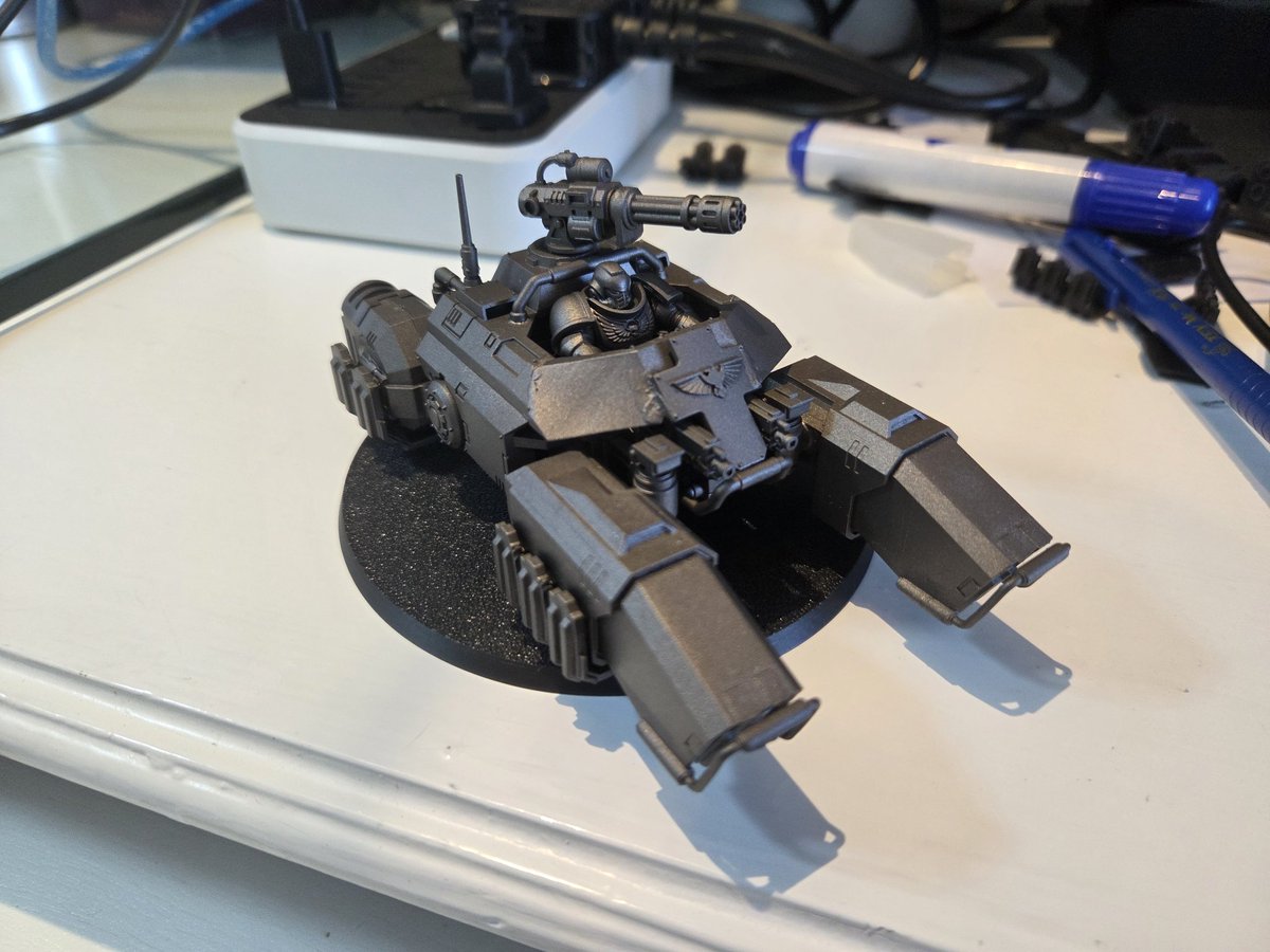 AuricTemplars's tweet image. Everything looks better primed!

#40k #InvaderATV