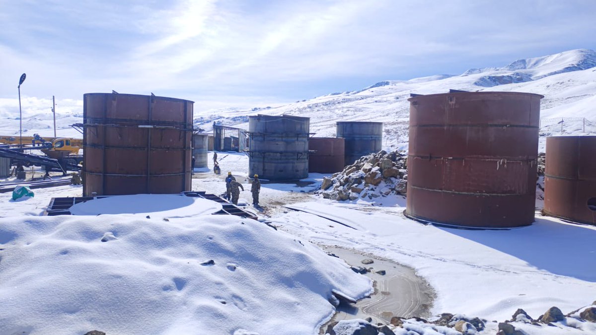 Hanuma Prasad Modali (@modalihanuma) on Twitter photo Kudos to Indo-Kyrgyz Team working under subzero temperatures building the Processing Plant at Altyn Tor. Kudos to Indo-Kyrgyz Team working under subzero temperatures building the Processing Plant at Altyn Tor.