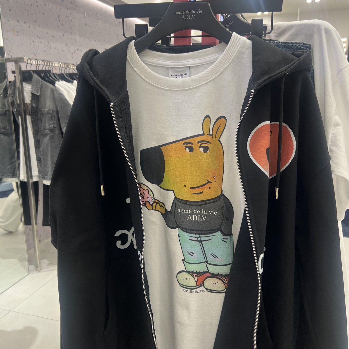 mochihochihae's tweet photo. the chill guy adlv collab is really so funny 😭😭😭 https://t.co/9TkR3sHaRy