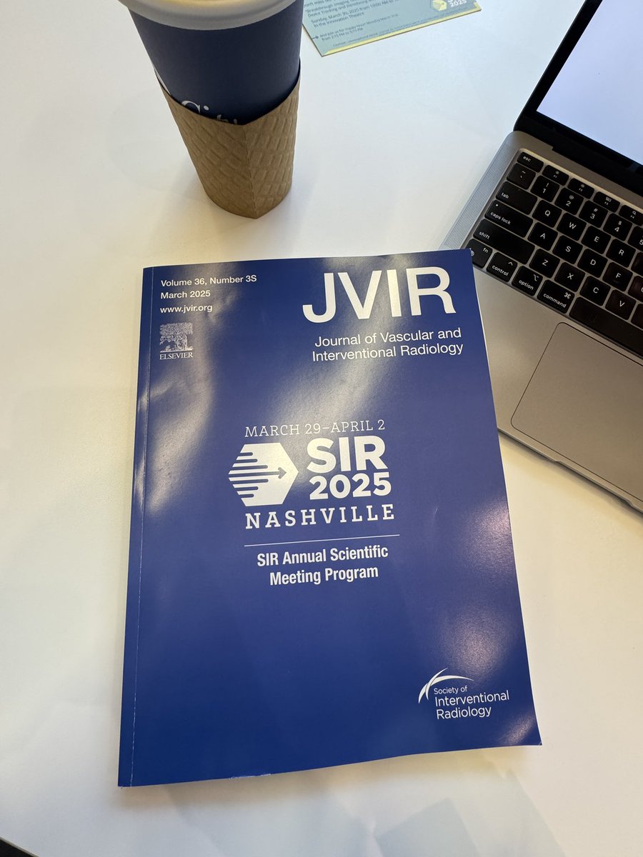 redeirtsg's tweet photo. Featured abstract in this special volume of JVIR. SIR 2025, Nashville. What an experience. Honored to meet these legends of IR. https://t.co/WNTxFSDr7o